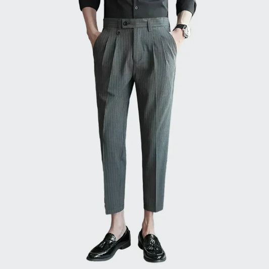 Striped Suit Trousers Valmont